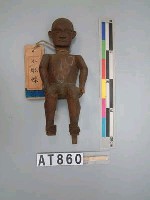 木刻人像藏品圖，第1張
